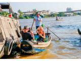 Typical Cai Rang Floating Market in Can Tho 1-Day Tour | Son Islet Community-Based Tourism in Mekong Delta